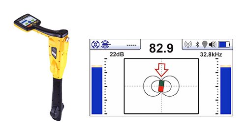 The 32.8 kHz Transmitter/Sonde located in a housing at the front of the rod string sends an analog signal. The Transmitted signals are received and translated by the Receiver. The translated information is presented to the operator which will allow the operator to make any necessary changes