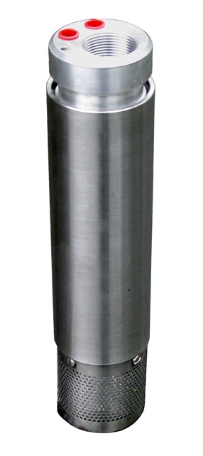 The S310 pump is designed to fit into small spaces such as 4″ well casings, transformer vaults and bilges. Typical jobs may include blast hole de-watering, ground water evacuation and sampling, utility manholes and marine vessel compartment pumping.  Heads to 190 feet.